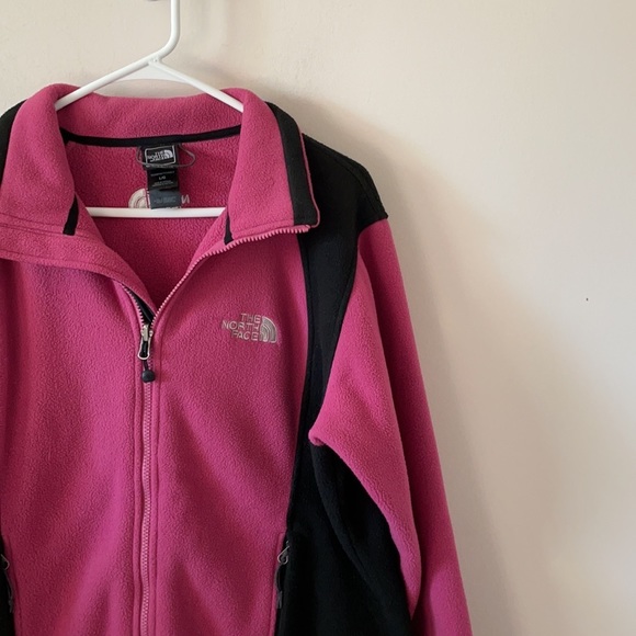 The North Face Black / Pink Fleece Jacket - Size L - Picture 6 of 7
